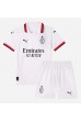 AC Milan Emerson Royal #22 Babytruitje Uit tenue Kind 2024-25 Korte Mouw (+ Korte broeken)